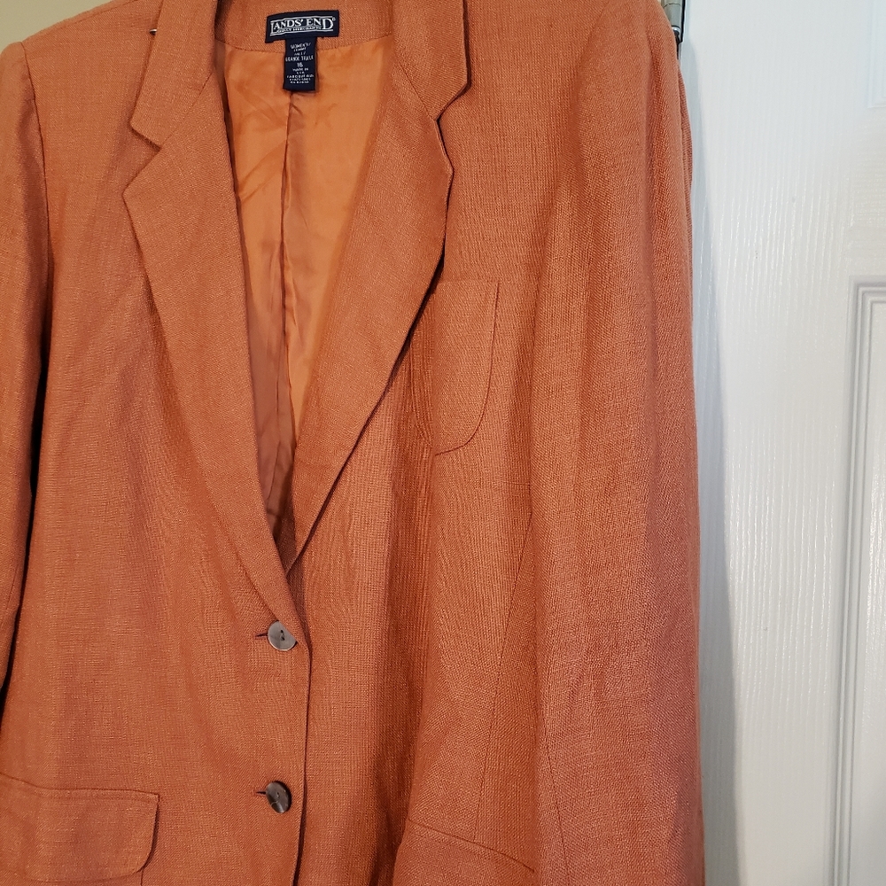 Woman's lands end blazer  16 tall